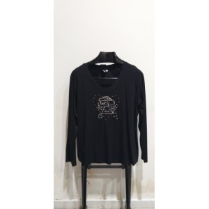 Μπλούζα σε μαύρο χρώμα