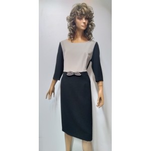 ΦΟΡΕΜΑ ΜΑΥΡΟ-ΜΠΕΖ ΜΕ ΦΙΟΓΚΟ BADOO 